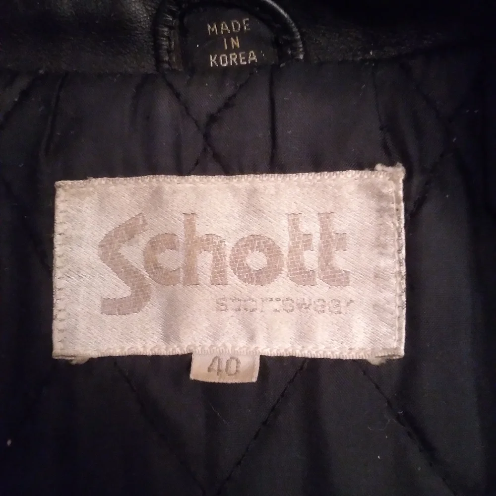 Schott Leather Racing Jacket (vintage) - Picture 2 of 13